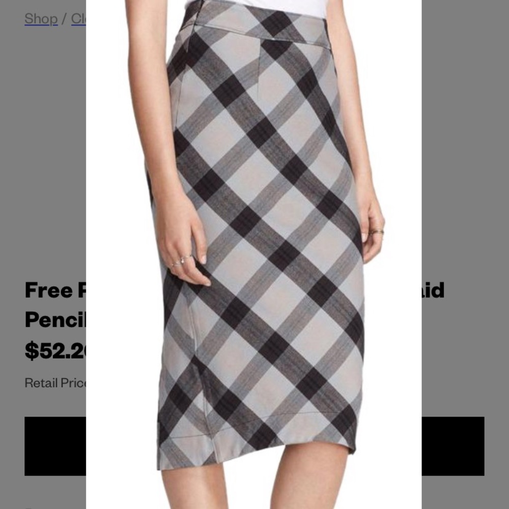 Free People Pencil Skirt